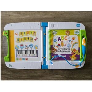 LeapFrog LeapStart Learning System Green White Interactive Book Stylus VT22424F